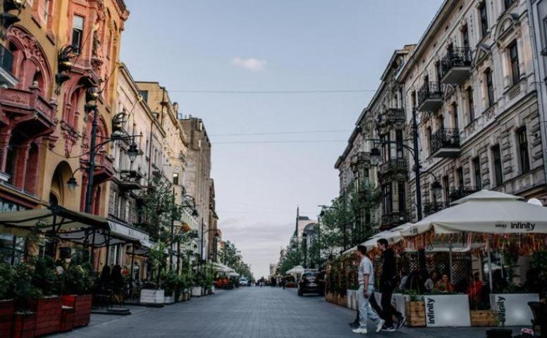 Piotrkowska Mainstreet & Secure Daire Łódź Dış mekan fotoğraf